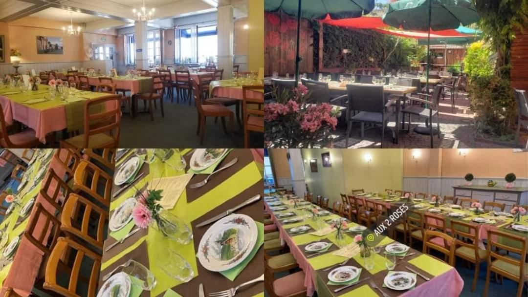 Hotel Restaurant Aux Deux Roses Neuf-Brisach Zewnętrze zdjęcie